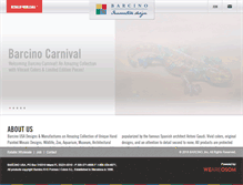 Tablet Screenshot of barcinousa.com